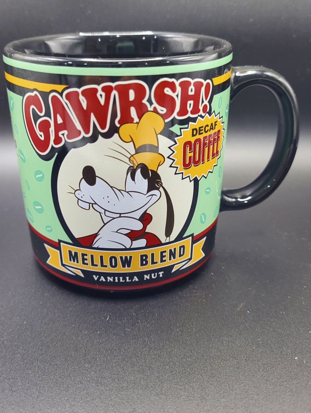 Disney Parks Goofy ''Gawrsh!'' Coffee Mug New Without Tag